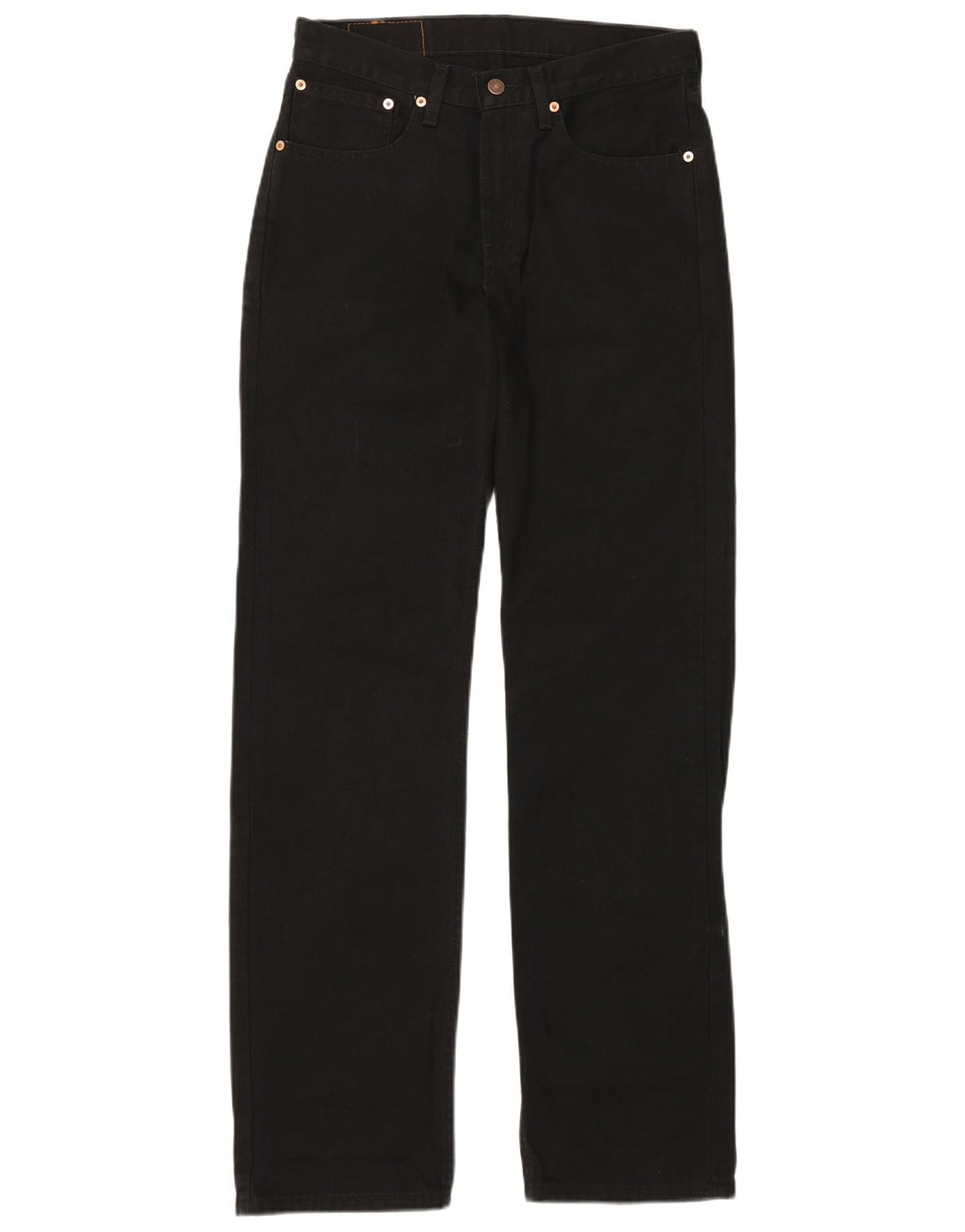 Levi's Mens 751 Straight Jeans W31 L34 Μαύρο βαμβακερό