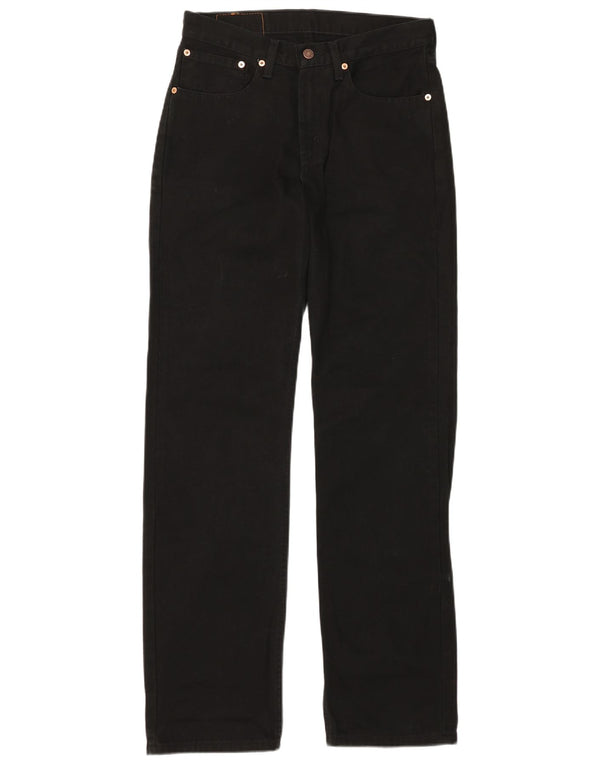Levi's Mens 751 Straight Jeans W31 L34 Μαύρο βαμβακερό