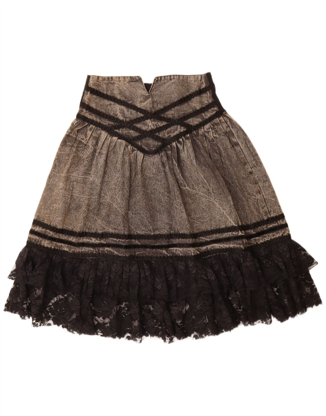 Γυναικεία Τζιν Φούστα VINTAGE W28 Μεσαίο Γκρι