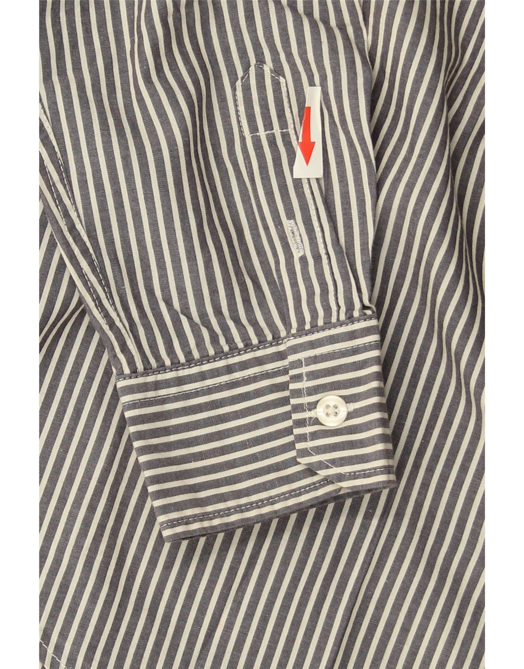 Πουκάμισο Benetton Boys 9-10 Years Blue Pinstripe