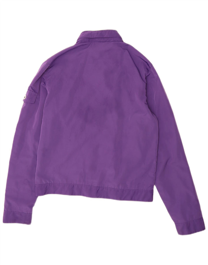 Calvin Klein Jeans Γυναικείο Graphic Bomber Jacket UK 14 Medium Purple