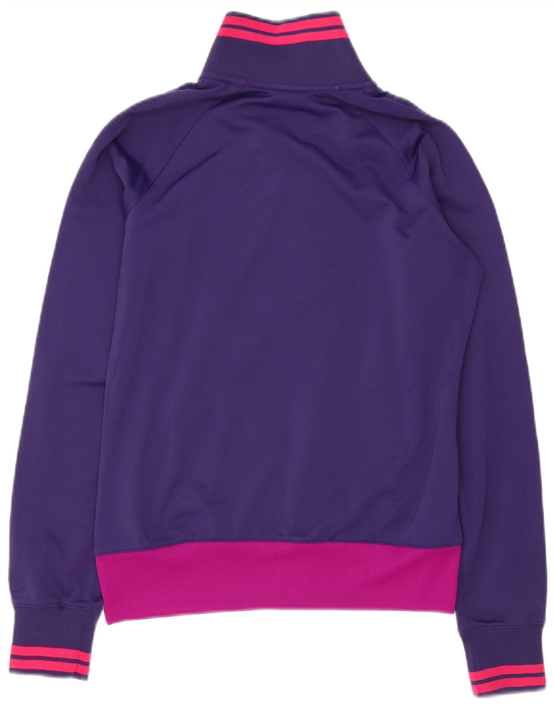 Γυναικεία φόρμα NIKE Top Jacket UK 12 Medium Purple Colorblock Polyester
