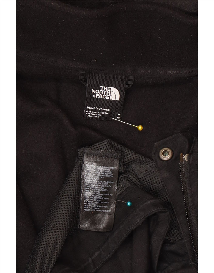 Ανδρικό μπουφάν με κουκούλα North Face Windbreaker UK 38 Medium Black Polyester