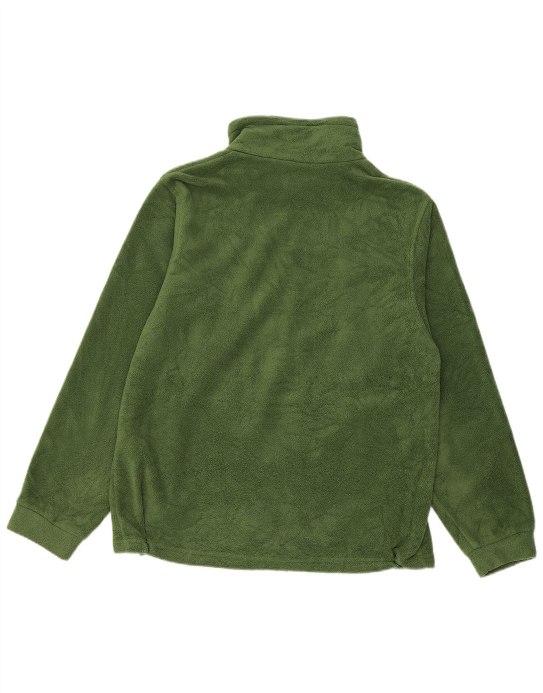 Columbia Girls Fleece Jacket 14-15 Years Green Polyester