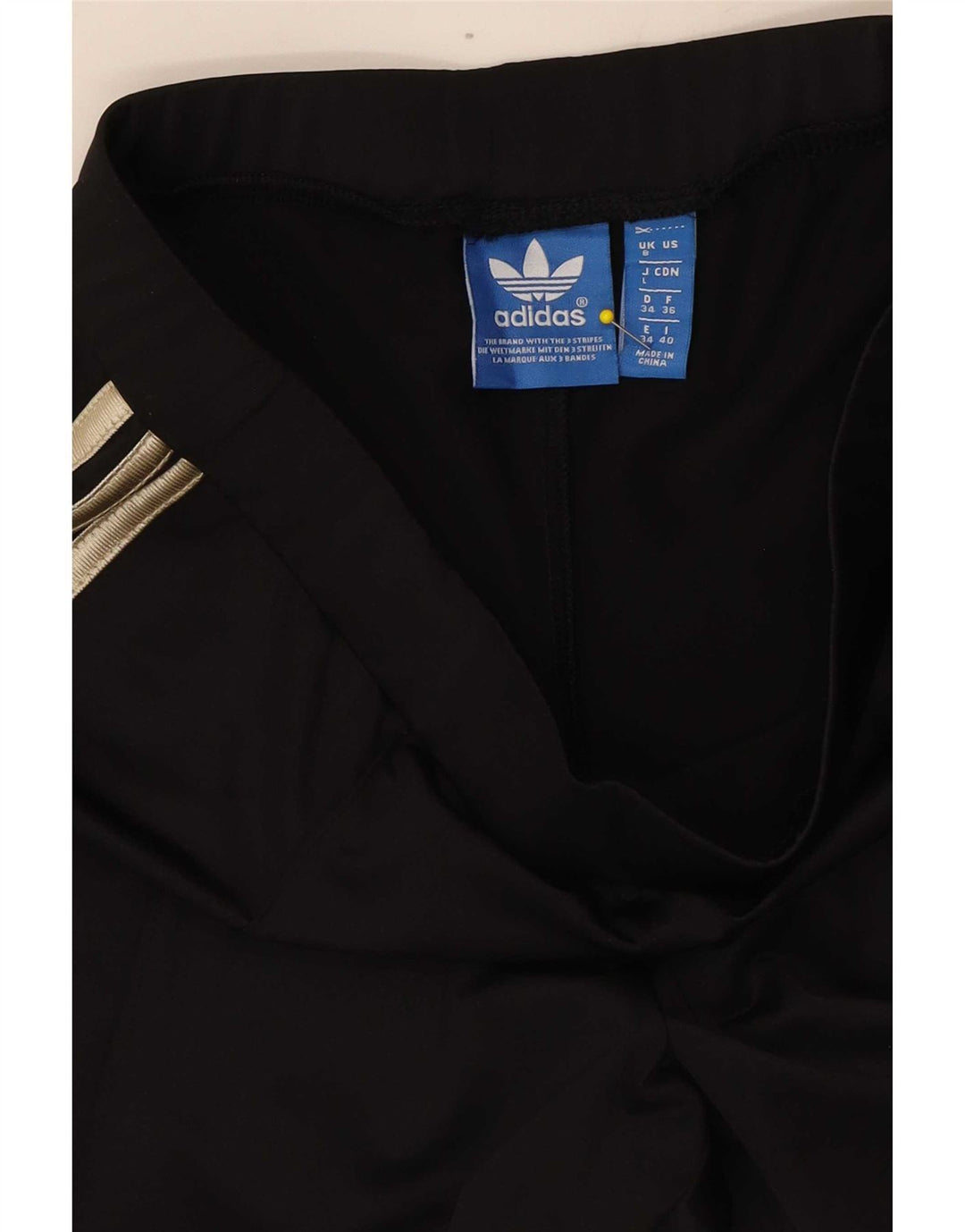 Γυναικείο κολάν Adidas UK 8 Small Black Polyester