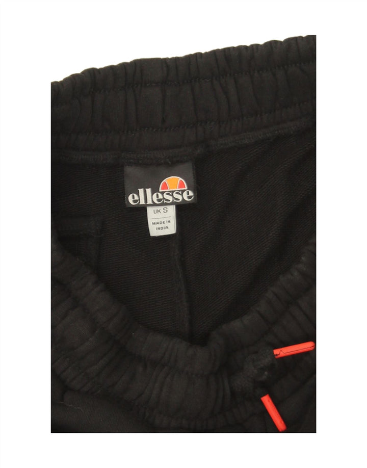 Ανδρικό αθλητικό σορτς Ellesse Μικρό μαύρο ριγέ βαμβακερό