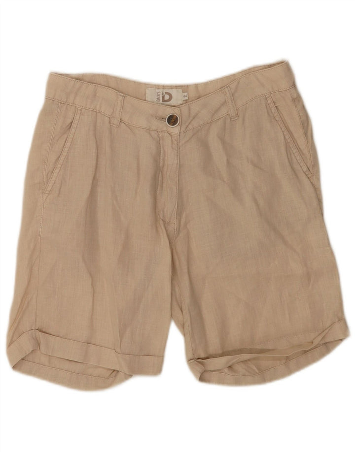 Γυναικείο σορτς Chino Dack's IT 44 Medium W32 Beige Λινό