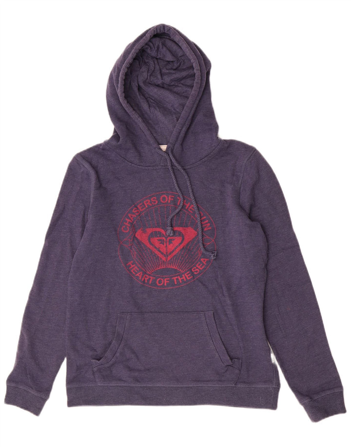Γυναικείο Roxy Graphic Hoodie Jumper Μεσαίο Μωβ βαμβακερό