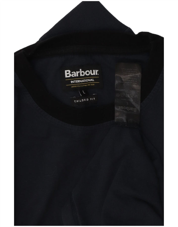 BARBOUR Ανδρικό μπλουζάκι με μεγάλο μακρυμάνικο μπλουζ με μπλουζάκι