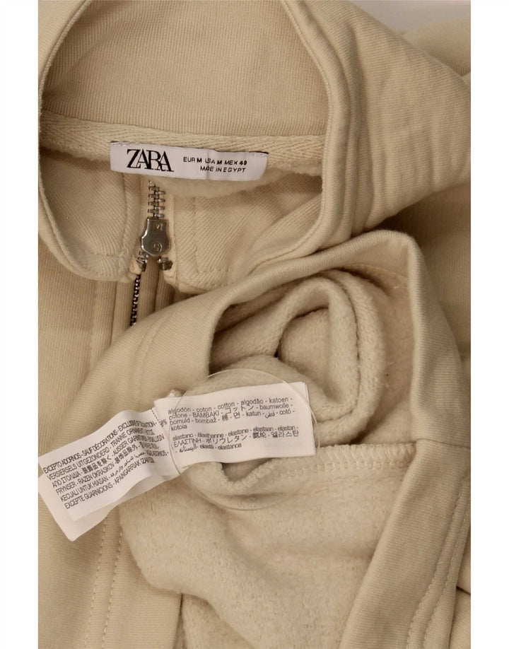 Ανδρικό φούτερ Zara με φερμουάρ με φερμουάρ, μεσαίο βαμβακερό