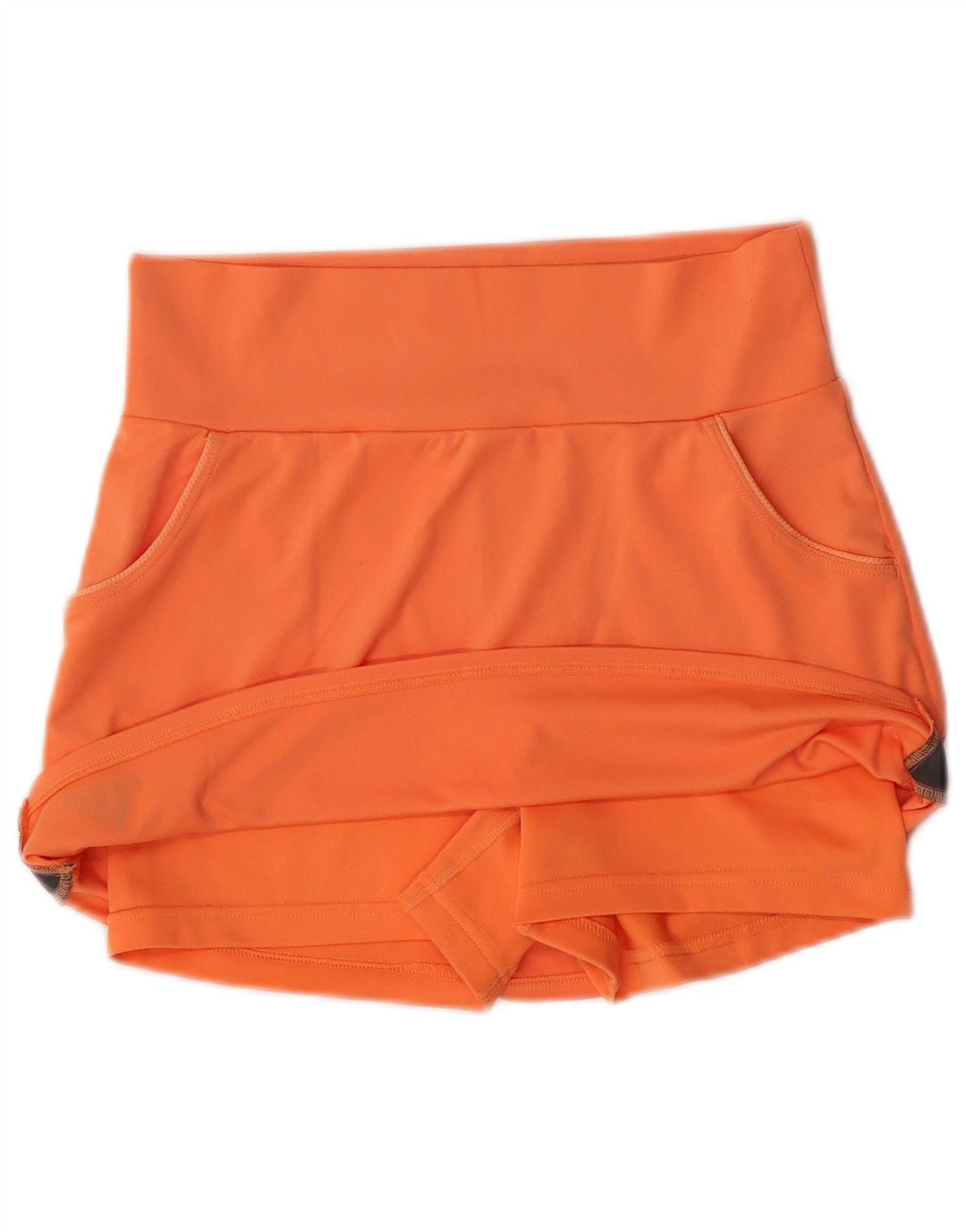 ADIDAS Girls Skort 11-12 Years Orange Polyester Sports