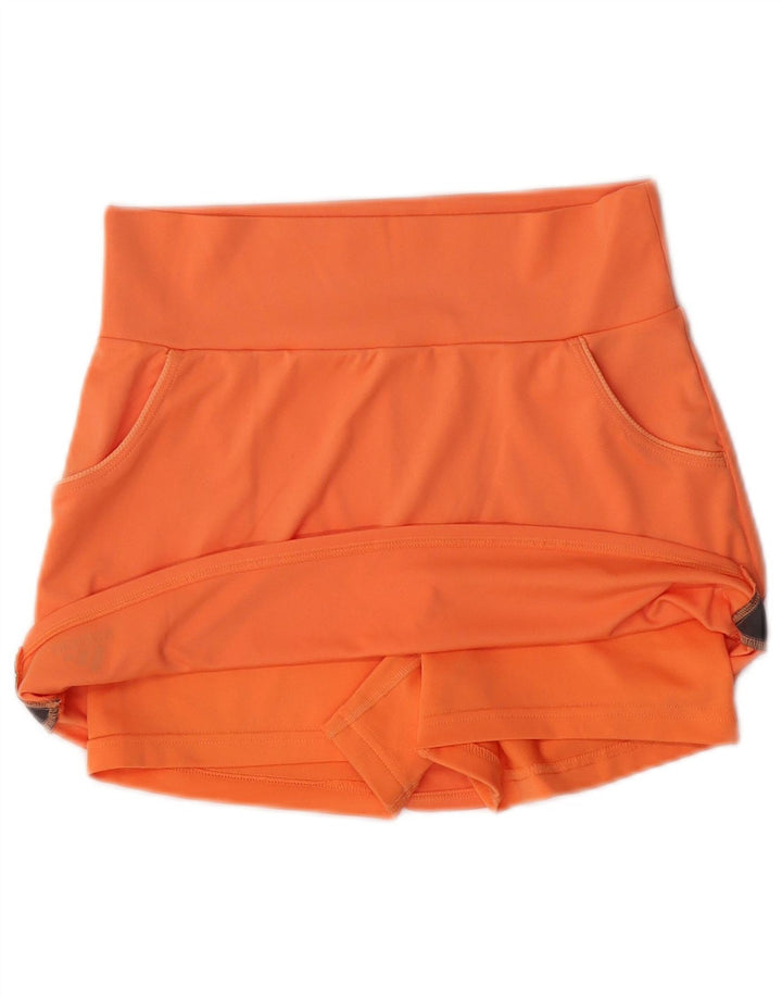 ADIDAS Girls Skort 11-12 Years Orange Polyester Sports