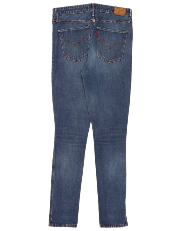 LEVI'S Γυναικείο 721 Ψηλό Skinny Jeans W31 L30 Μπλε βαμβακερό