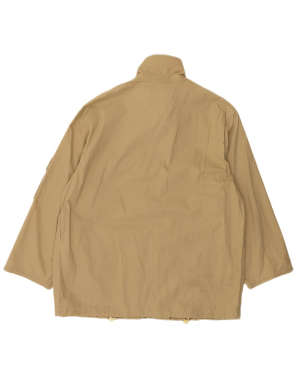 Casucci Mens Utility Jacket UK 38 Medium Beige Βαμβακερό