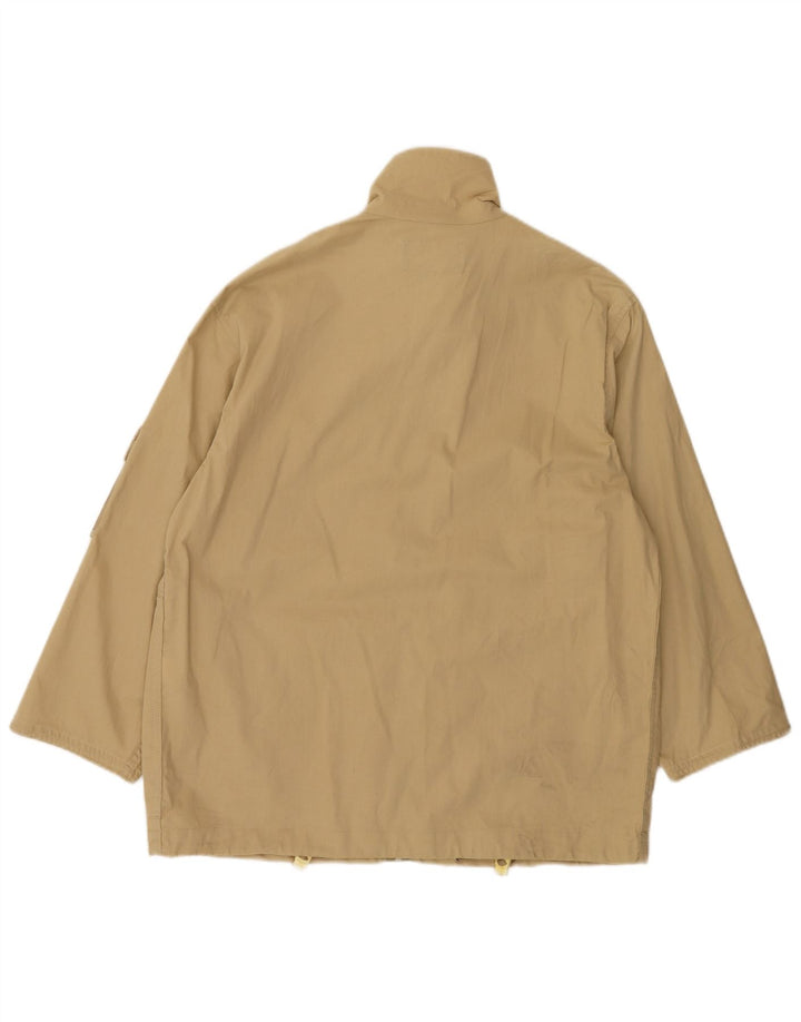 Casucci Mens Utility Jacket UK 38 Medium Beige Βαμβακερό