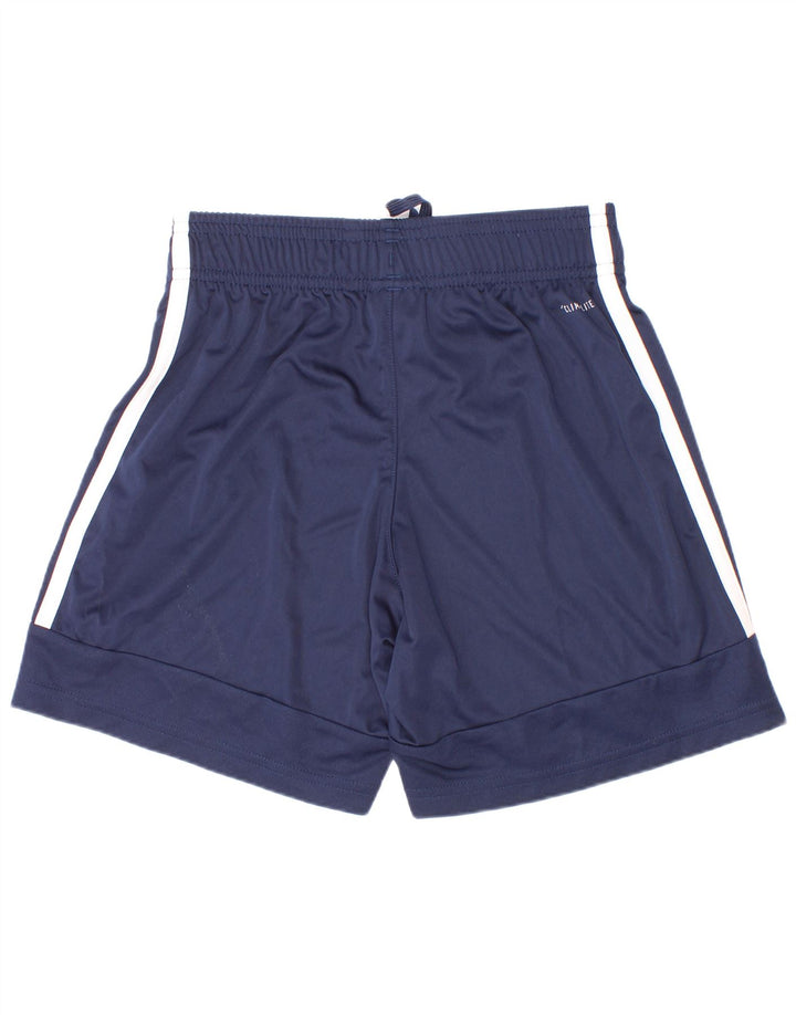Adidas Boys Climalite Sport σορτς 9-10 ετών Navy Blue Polyester