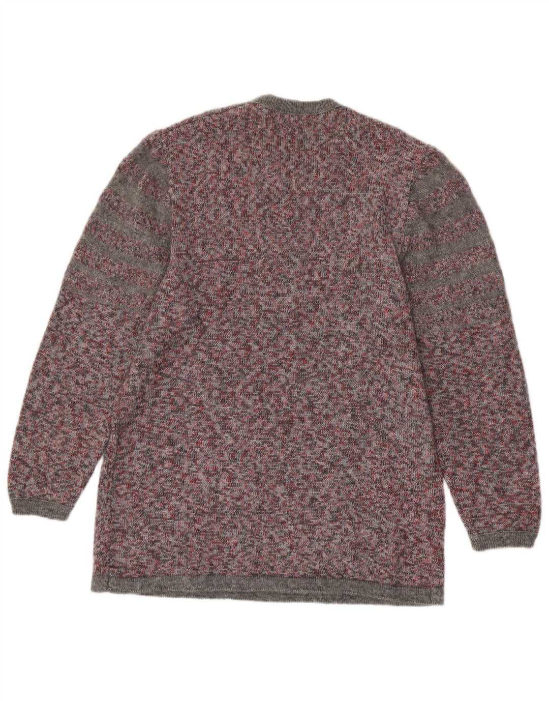 VINTAGE Γυναικείο πουλόβερ με λαιμόκοψη UK 16 Μεγάλο πολύχρωμο Flecked