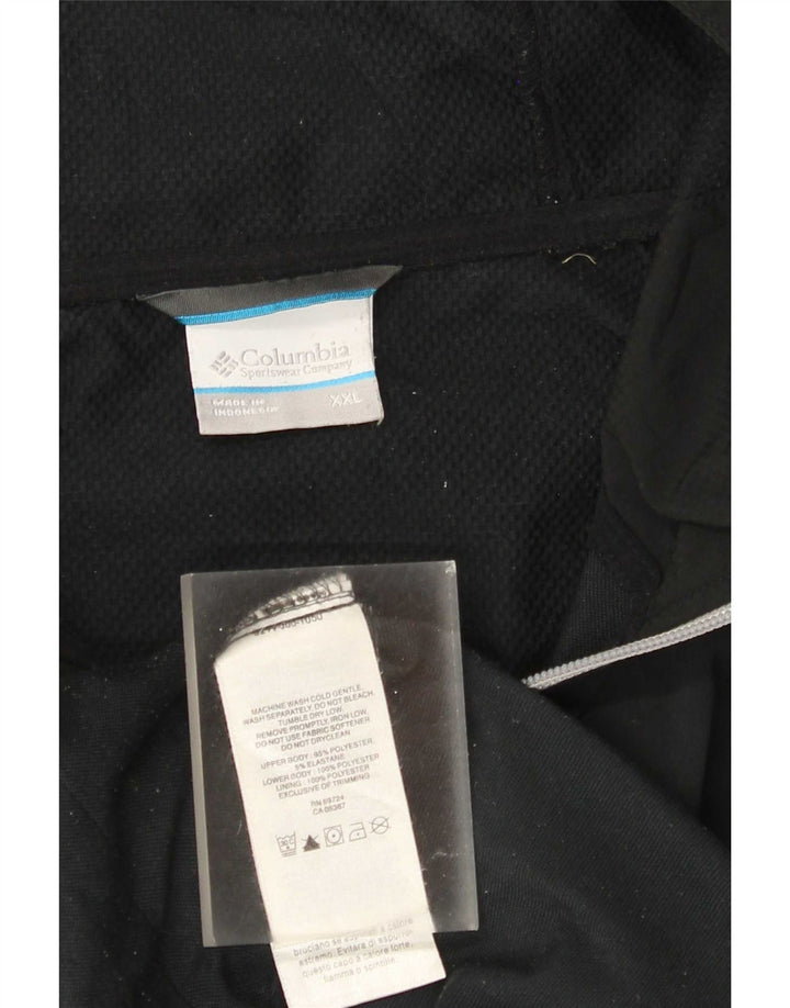 Ανδρική φόρμα Columbia με κουκούλα Top Jacket 2XL Μαύρο Colourblock Polyester