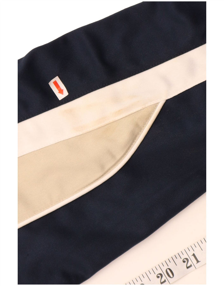 Ανδρική αθλητική φόρμα REEBOK Top Jacket Medium Navy Blue Colorblock Polyester