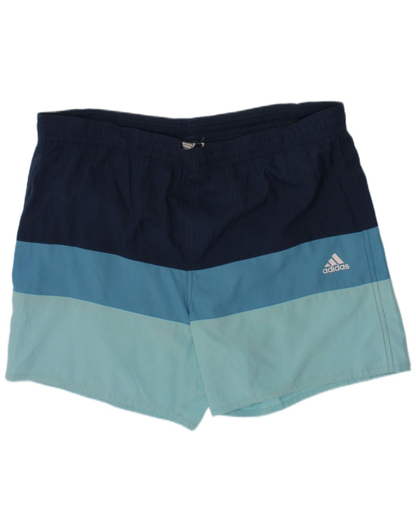 Adidas Σορτς κολύμβησης για αγόρια 13-14 ετών Navy Blue Colorblock Πολυεστέρας