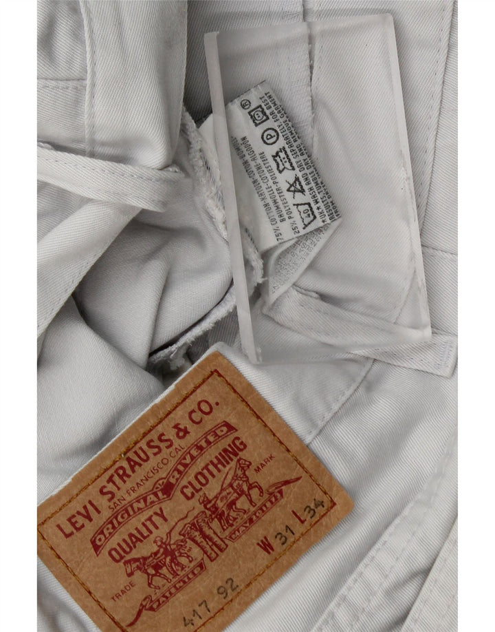 Levi's Mens 417 Straight Jeans W31 L30 Blue Cotton