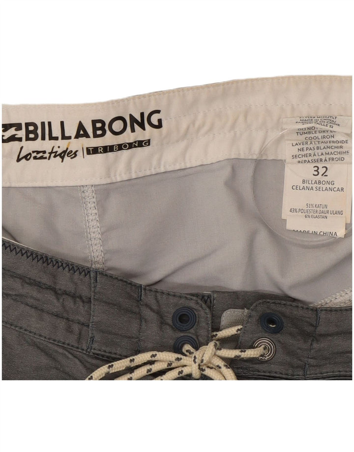 Ανδρικό σορτς κολύμβησης Billabong Βαμβακερό σε μεσαίο γκρι χρώμα