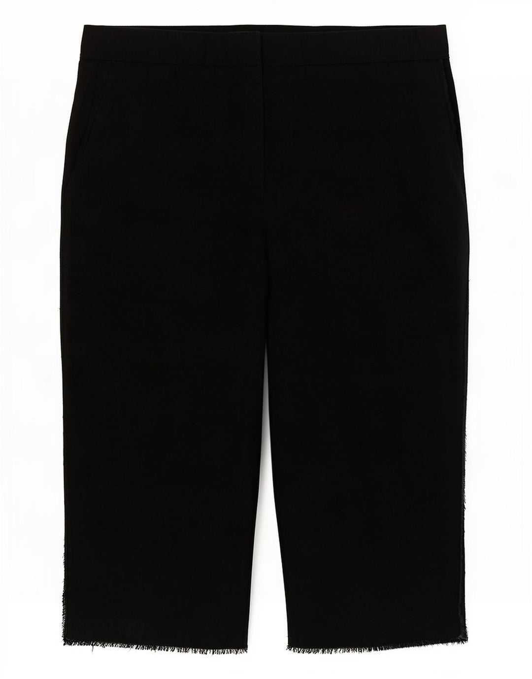 Zara Γυναικείο Σορτς Βερμούδας Medium W28 Μαύρο Lyocell