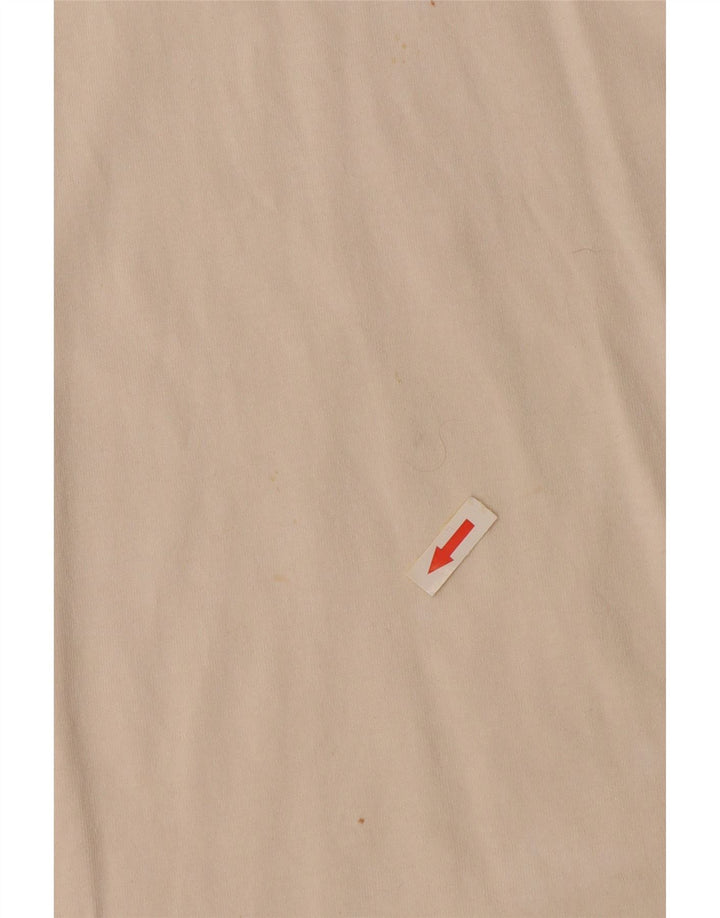 Ανδρικό T-shirt με φερμουάρ ASICS Top Large Off White