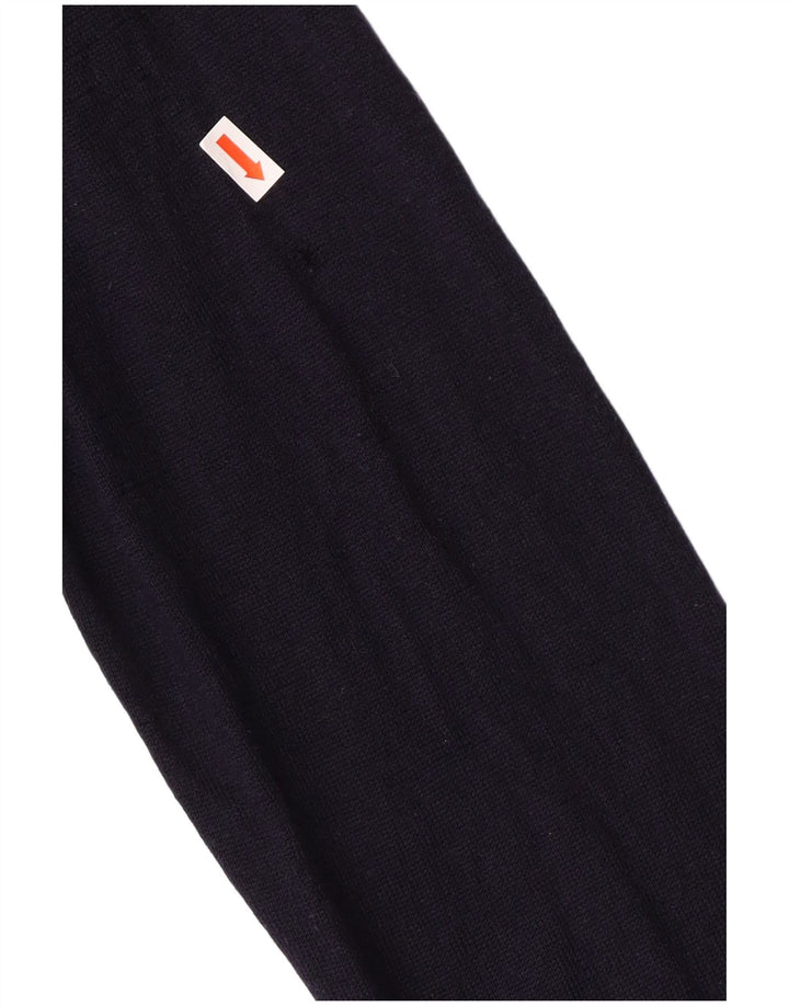 Ανδρικό πουλόβερ Lacoste Crew Neck Jumper Μέγεθος 4 Μεσαίο παρθένο μαλλί μπλε Navy