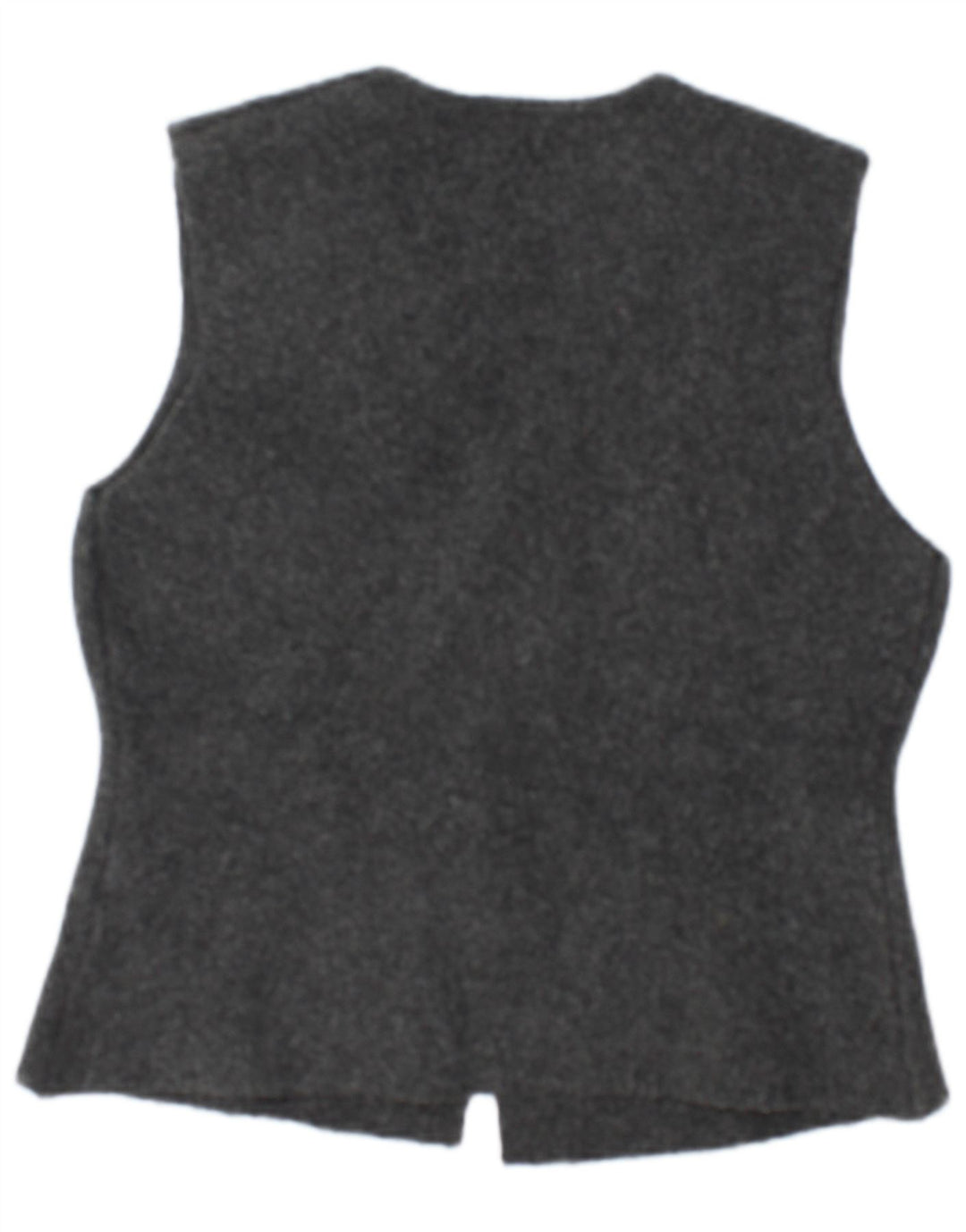 Zara Γυναικείο Γιλέκο UK 14 Large Grey Polyester