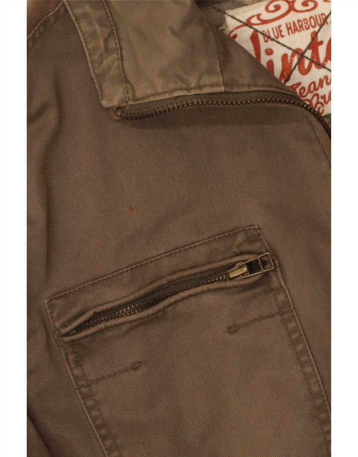 Marks & Spencer Mens Blue Harbor Utility Jacket UK 40 Large Khaki