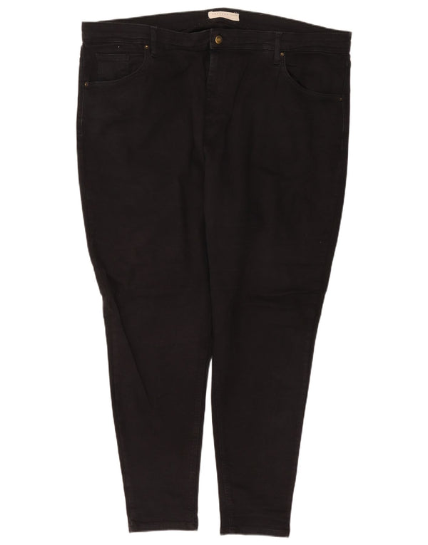 Topshop Γυναικεία Jamie Slim Jeans UK 26 3XL W44 L28 μαύρο βαμβακερό