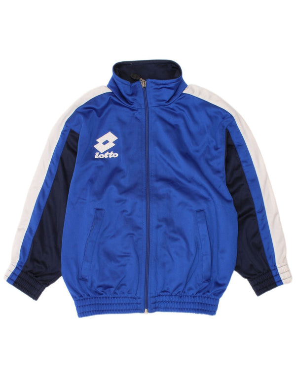 Lotto Boys αθλητική φόρμα Top Jacket 5-6 ετών Small Blue Colourblock