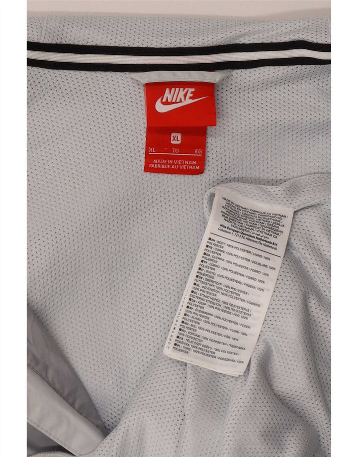 Ανδρική φόρμα Nike με κουκούλα Top Jacket XL Grey Colourblock Polyester