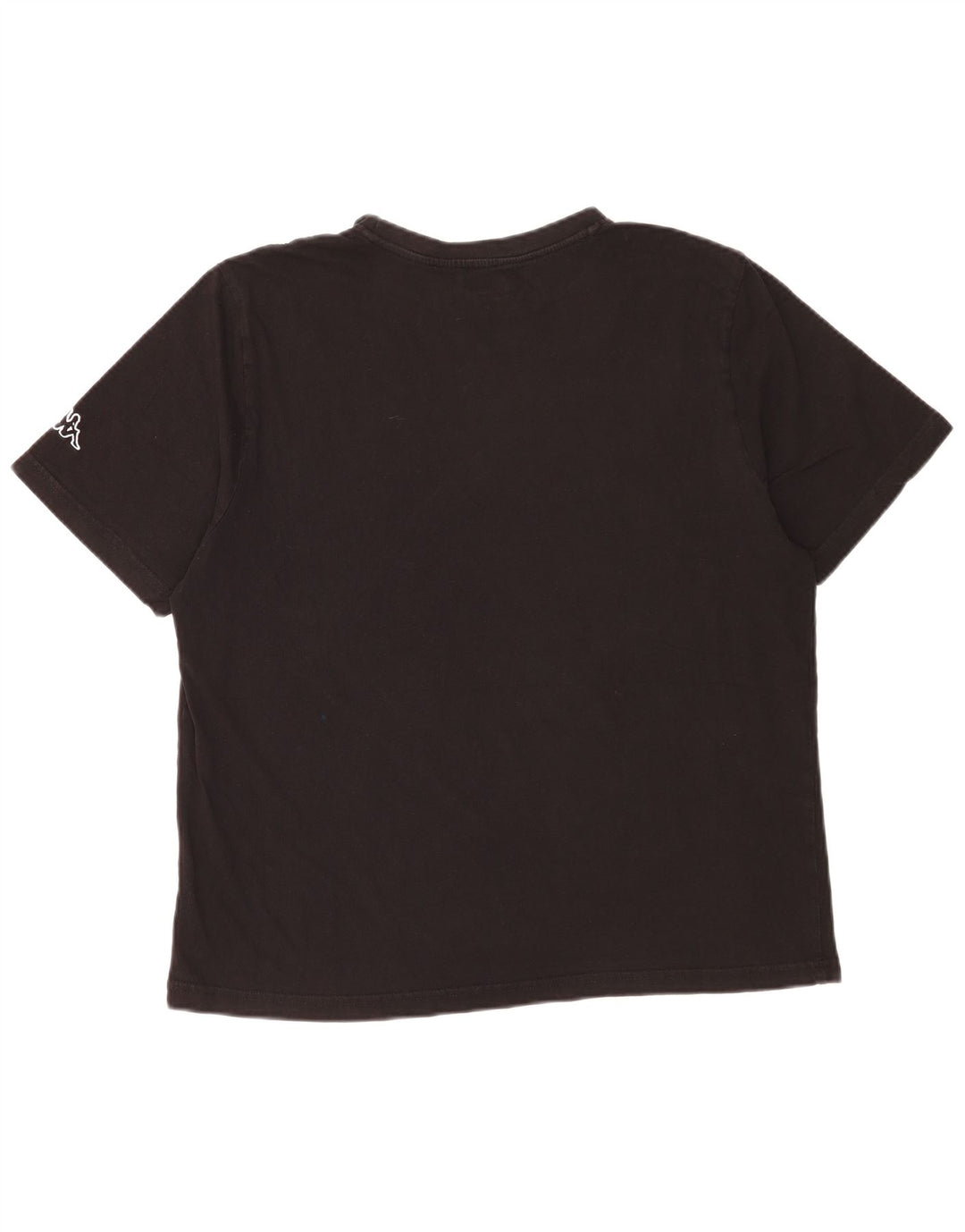 Ανδρικό γραφικό T-Shirt Kappa Top Large Μαύρο