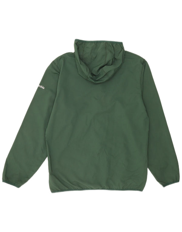 Ανδρικό μπουφάν βροχής με κουκούλα Columbia Michigan State Spartans UK 38 Medium Green