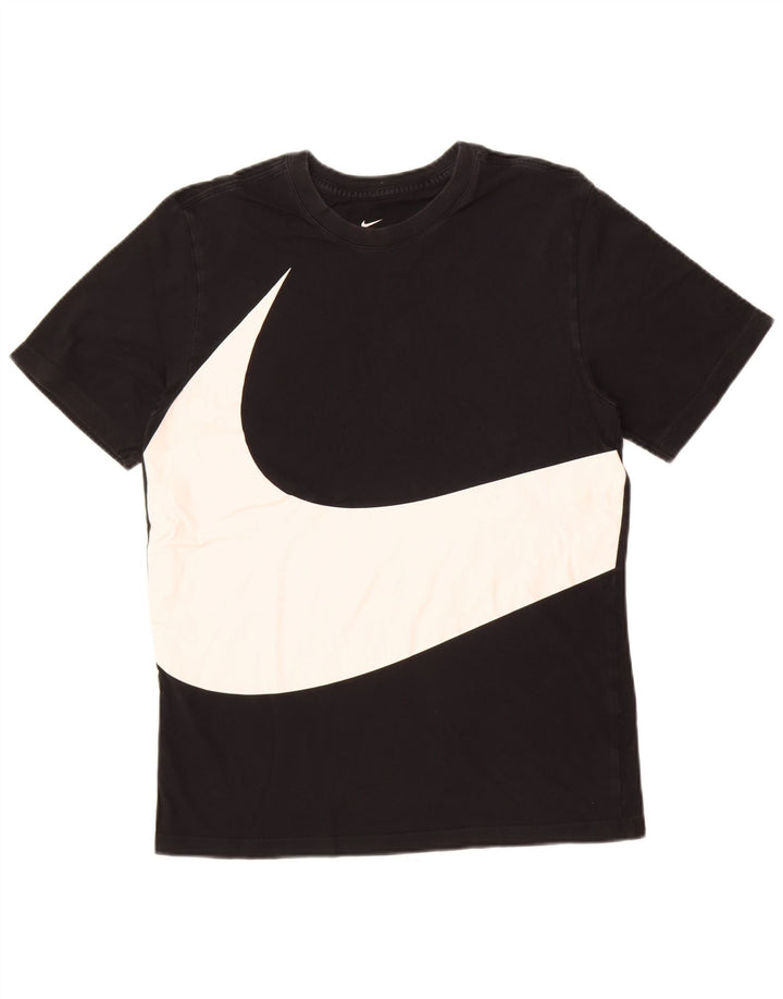 Ανδρικό γραφικό μπλουζάκι Nike, μικρό μαύρο χρώμα