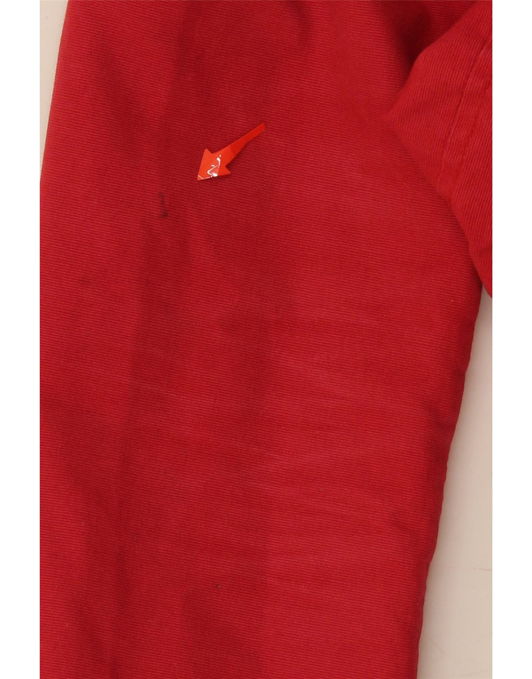 BODEN Womens Crop 4 Button Blazer Jacket UK 10 Small Red Cotton Vintage Boden and Second-Hand Boden from Messina Hembry 