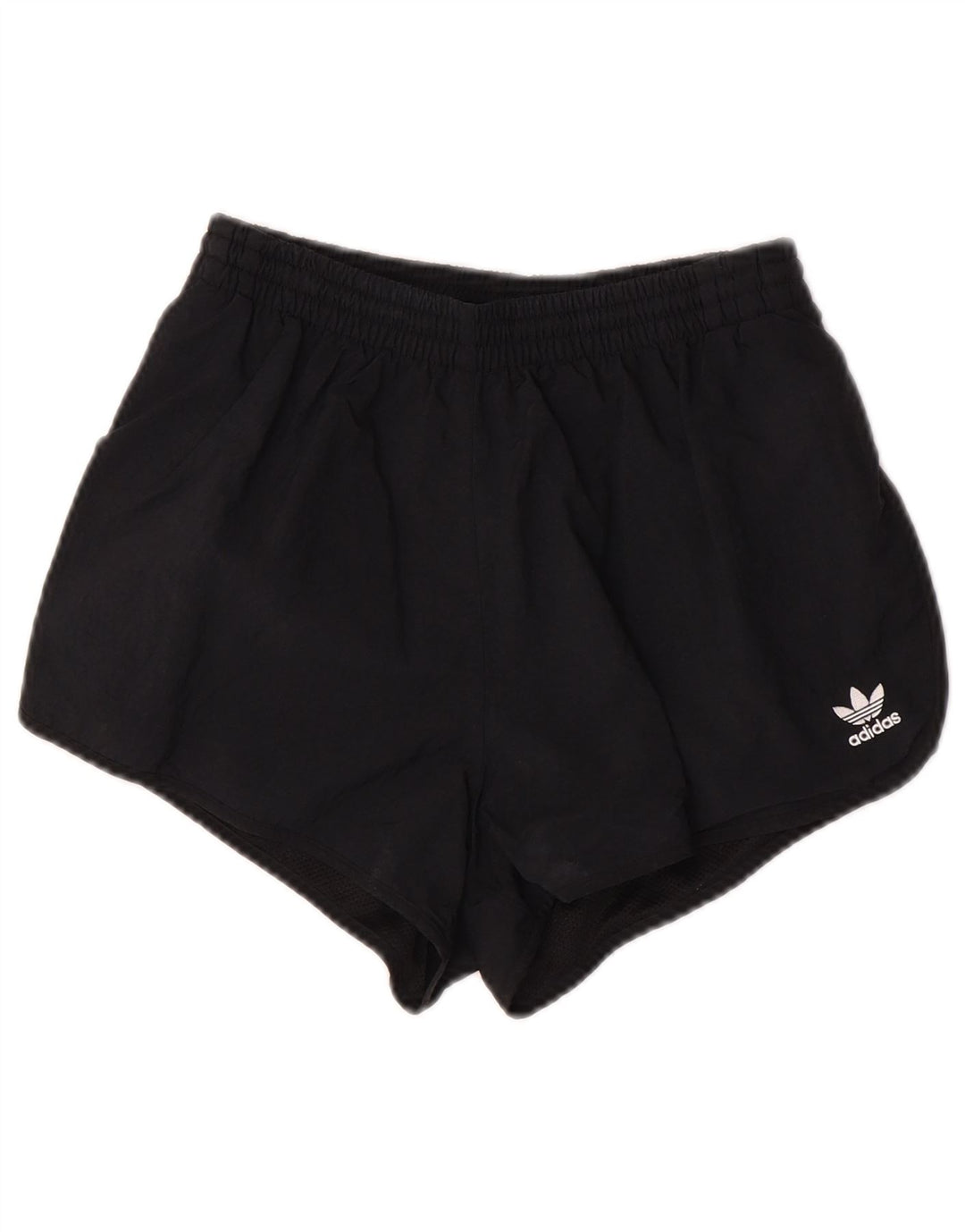 Γυναικείο αθλητικό σορτς Adidas UK 8 μικρό μαύρο πολυεστέρα