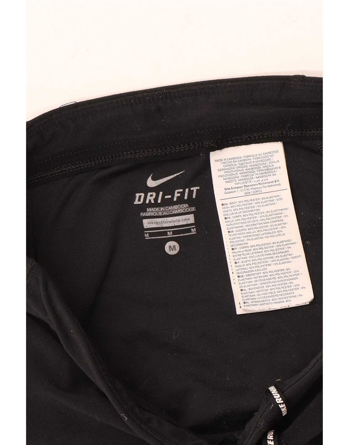 Γυναικείο κολάν Nike Dri Fit UK 14 Μεσαίο μαύρο πολυεστέρα