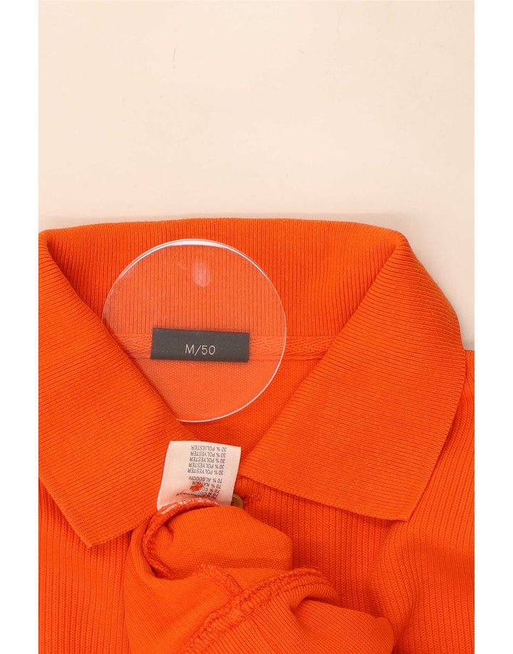Daniel Hechter Ανδρικό πουλόβερ Polo Neck Jumper IT 50 Βαμβακερό μεσαίο πορτοκαλί
