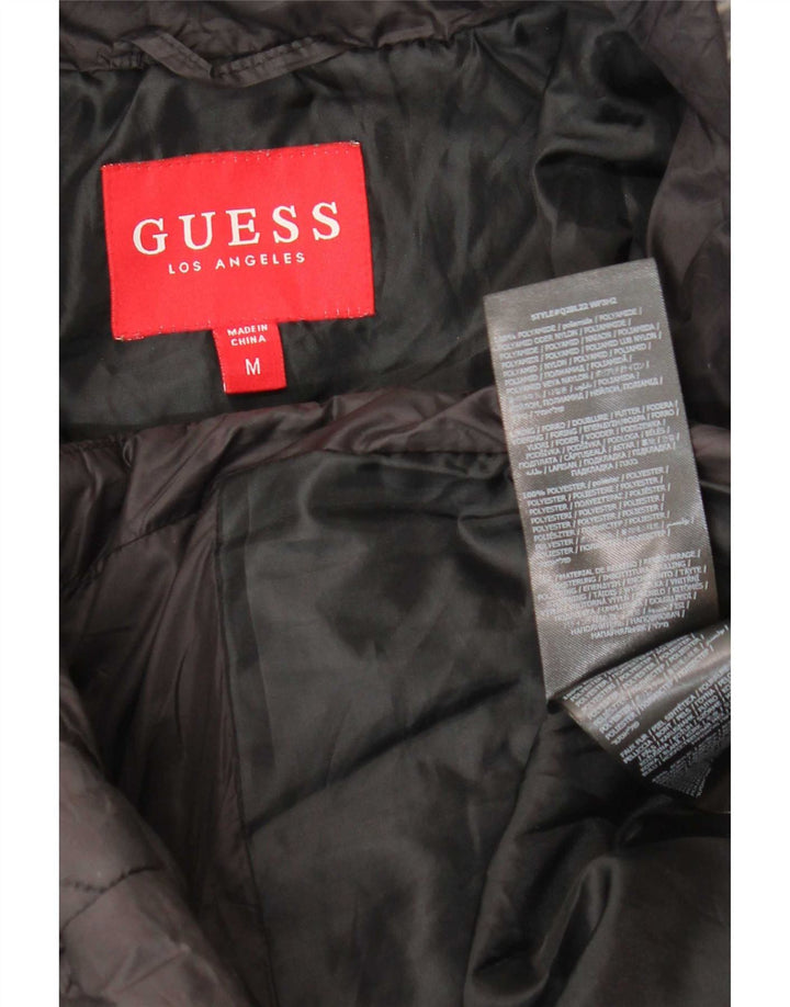 Guess Γυναικείο Καπιτονέ μπουφάν UK 12 Medium Black Polyamide