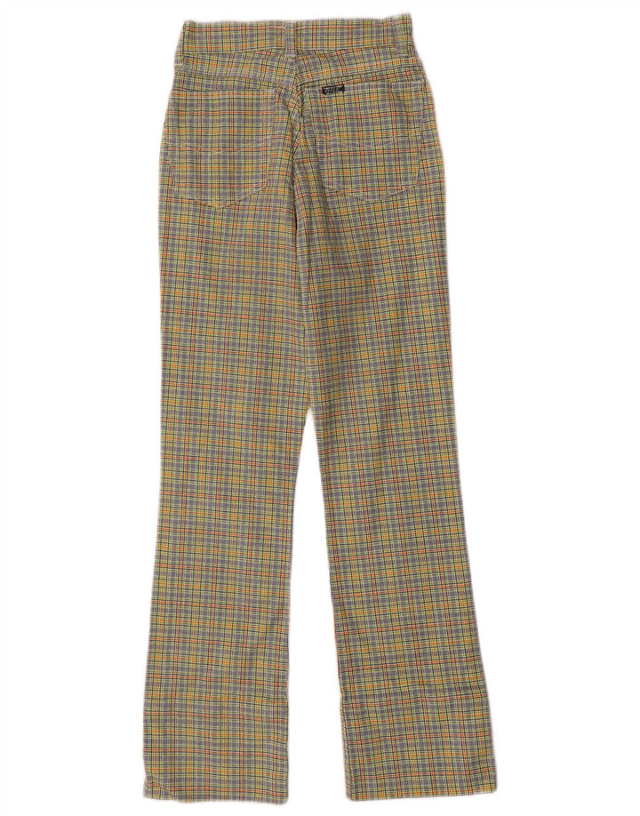 Rifle Γυναικείο Bootcut Casual Παντελόνι W29 L27 Πολύχρωμο βαμβακερό καρό