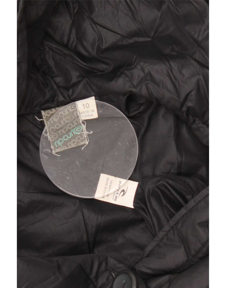 Γυναικείο μπουφάν με κουκούλα Rip Curl UK 10 Small Black Nylon