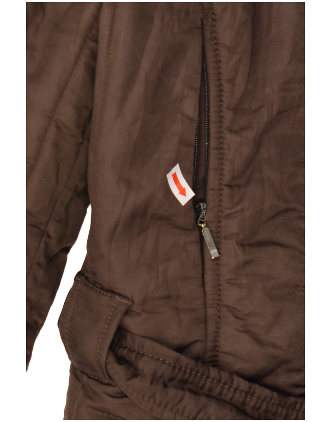 REFRIGIWEAR Γυναικείο μπουφάν με κουκούλα UK 18 XL καφέ