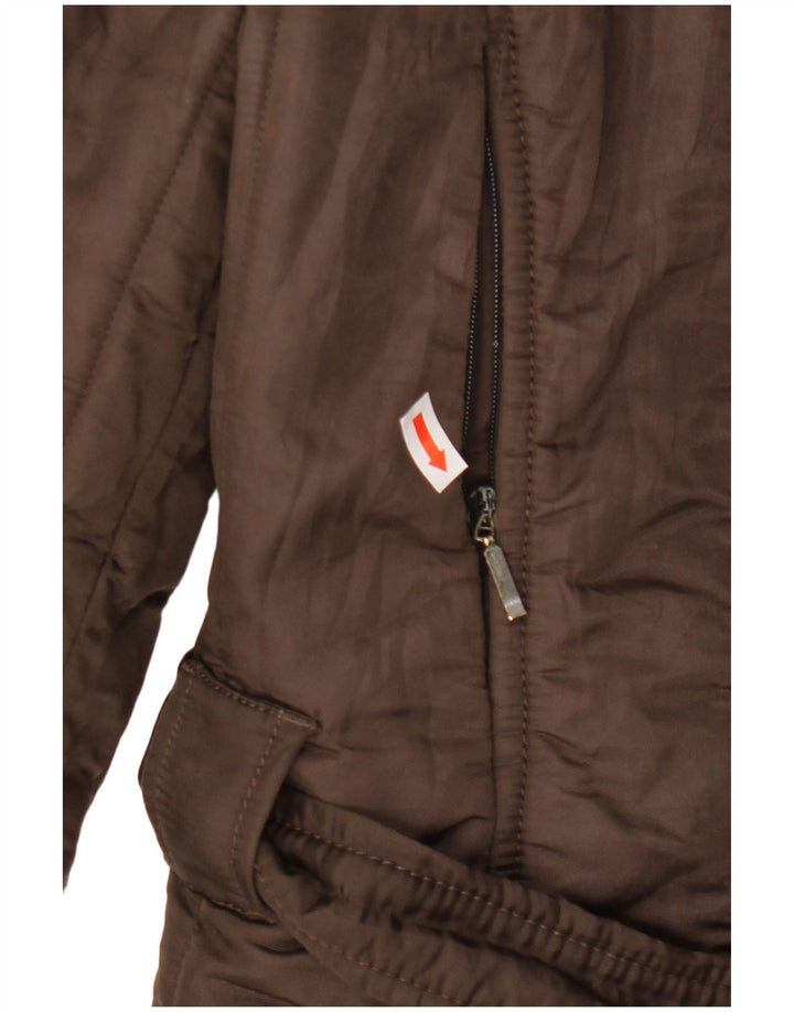 REFRIGIWEAR Γυναικείο μπουφάν με κουκούλα UK 18 XL καφέ