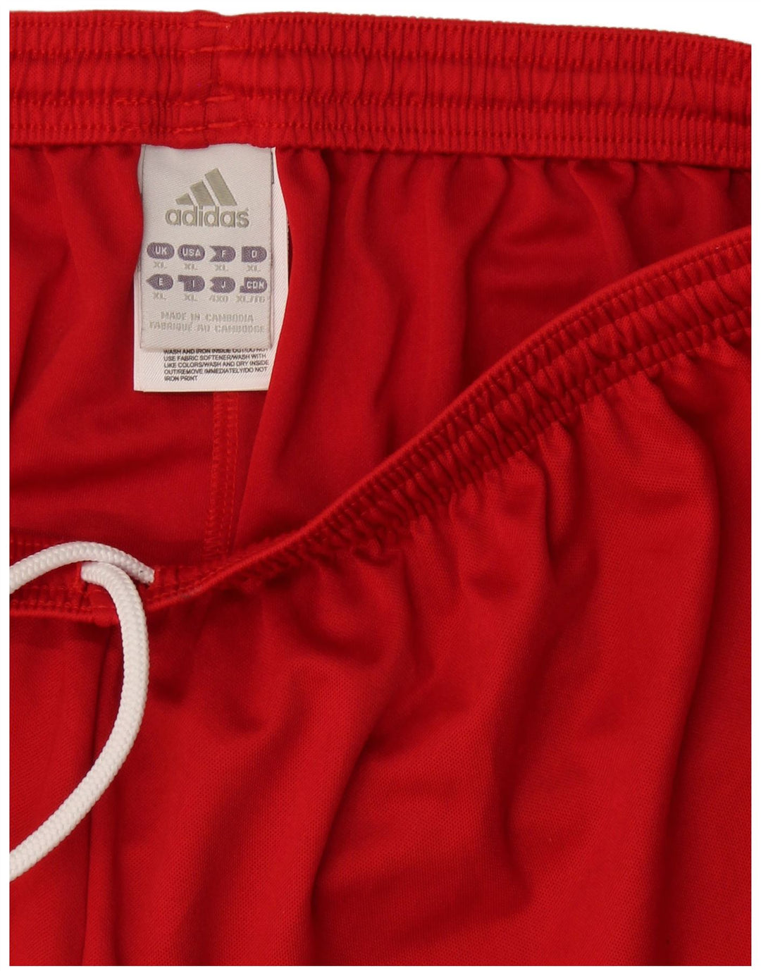 Ανδρικό αθλητικό σορτς Adidas XL κόκκινο πολυεστέρα