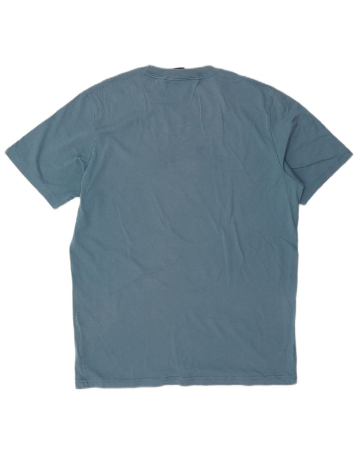 Ανδρικό γραφικό μπλουζάκι Paul Smith Top από μεσαίο μπλε βαμβακερό