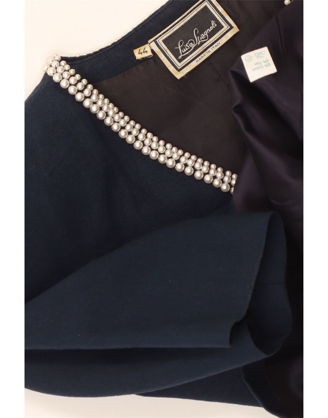 LUISA SPAGNOLI Γυναικείο μπλέιζερ με 4 κουμπιά μπουφάν IT 44 Medium Navy Blue