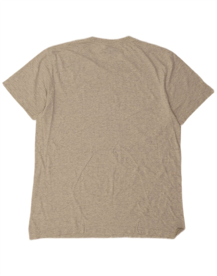 Ανδρικό γραφικό T-Shirt Converse Top XL Grey Flecked